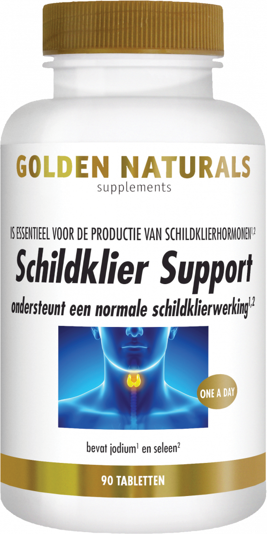 Golden Naturals Schildklier Support 90 tabletten