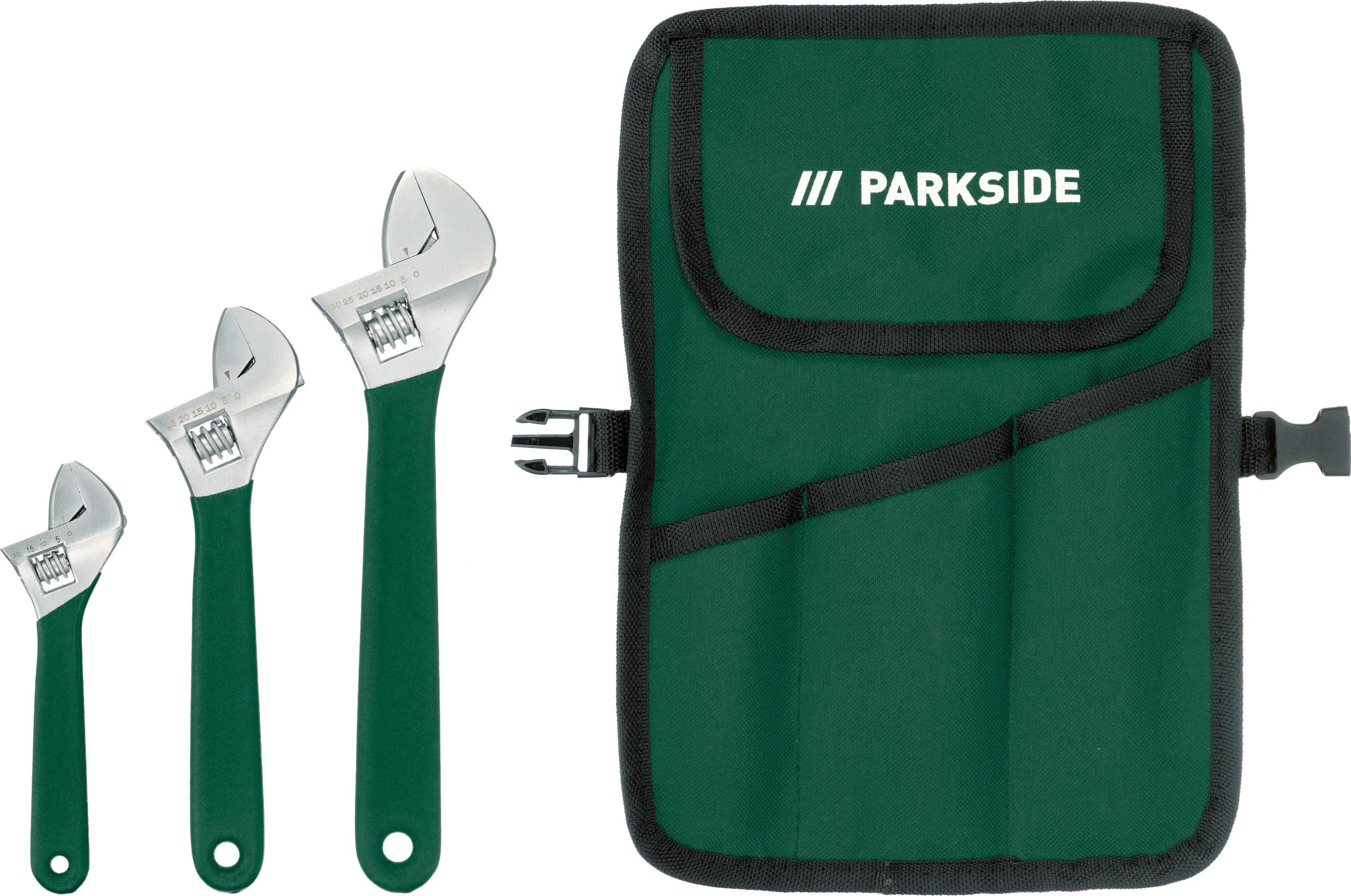 PARKSIDE Moersleutels of waterpomptangen (Steeksleutelset 3-delig)