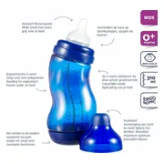 Difrax S-babyfles Wide 310 ml