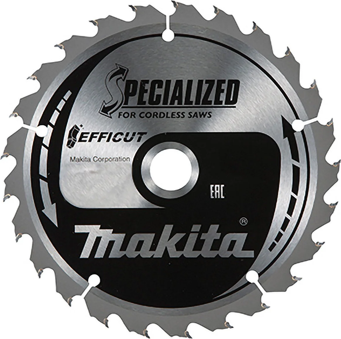 Makita E-07705 Cirkelzaagblad Hout | Efficut | 260 x 2,15 x 30 mm | 24-tands