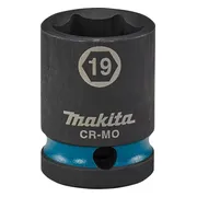 Makita E-16156 Impact Black Krachtdop 1/2" kort | 19 mm