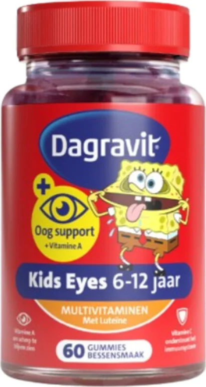 2x Dagravit Multivitamine Kids Eyes 6-12 Jaar 60 gummies