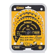 DeWALT DT10397 Constructiezaagbladenset 165x20mm 3 st