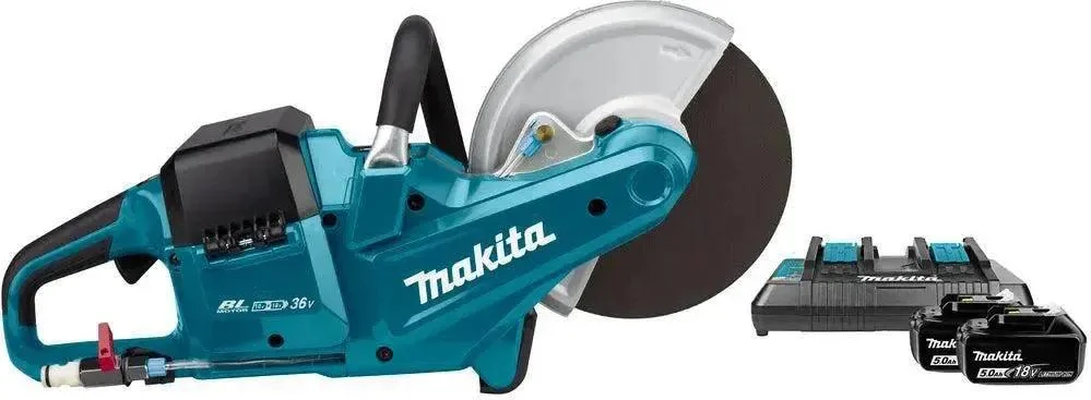Makita DCE090T2X1 Accu Doorslijpmachine 230mm 2x18V 5.0Ah