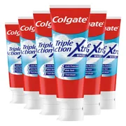 6x Colgate Tandpasta Triple Action Xtra White 75 ml