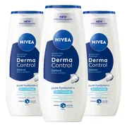 3x NIVEA Showergel Derma Control Defend 250ml