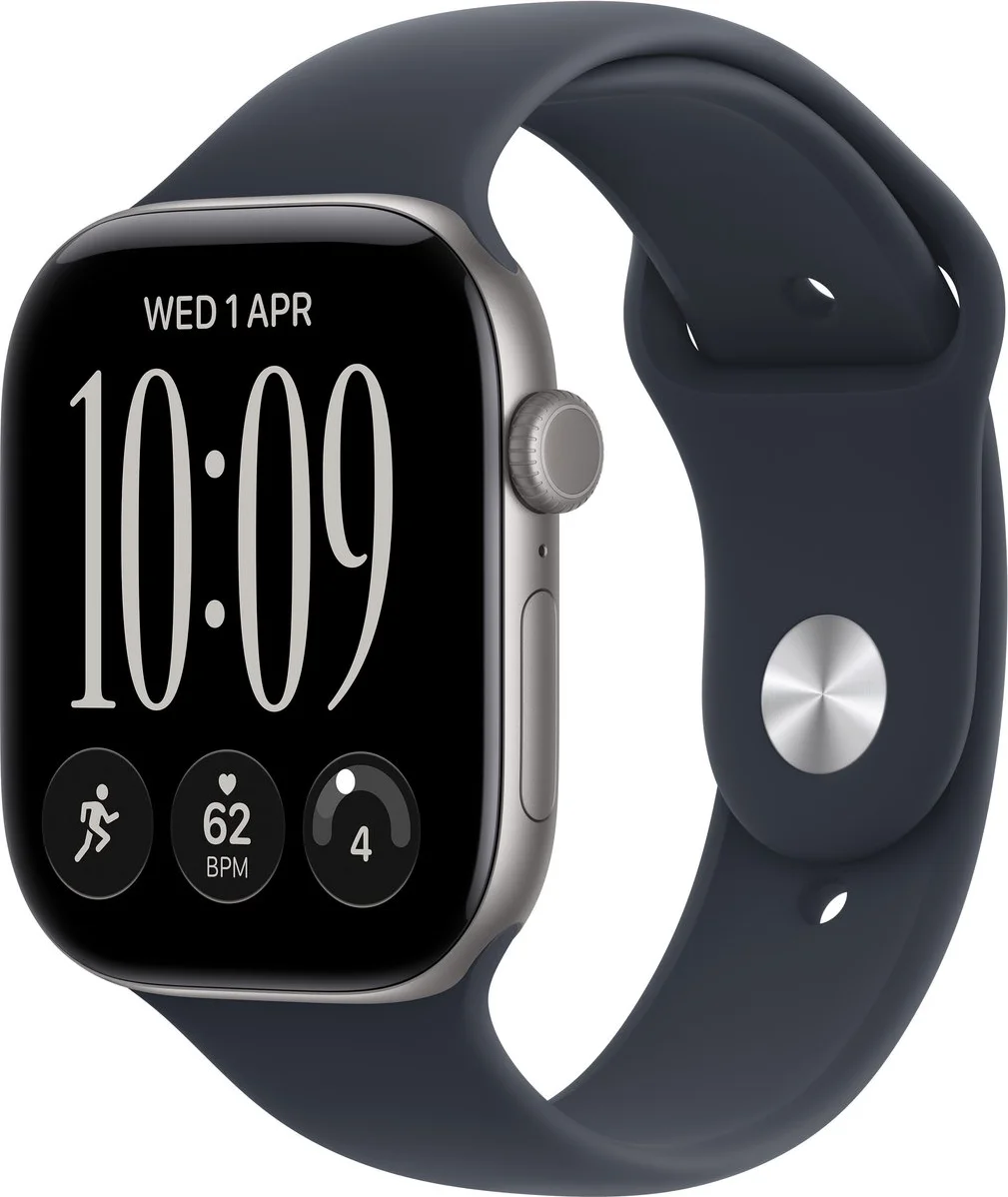 Apple Watch Series 12 42mm Grijs Sportband S/M