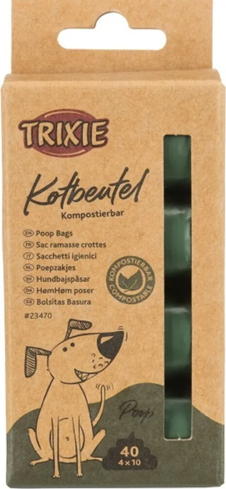 Trixie Biologisch Afbreekbare Poepzakjes 4 x 10 stuks
