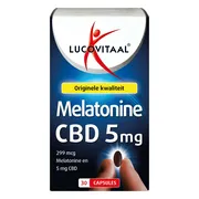 3x Lucovitaal Melatonine CBD 5mg 30 tabletten