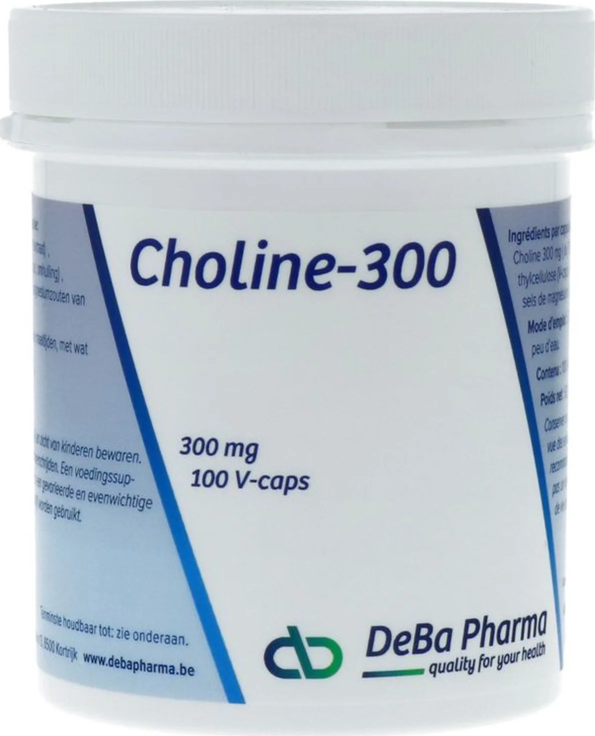DeBa Pharma Choline-300 Capsules 100VCP