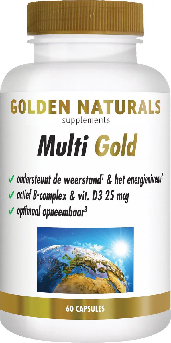 Golden Naturals Multi Gold 60 vegacaps