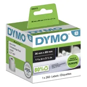 DYMO LabelWriter Adres Etiket 36x89mm 260 stuks