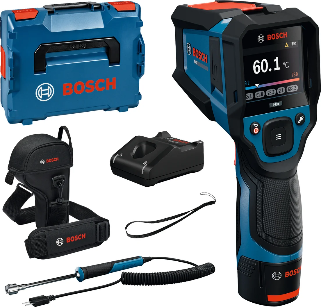 Bosch Professional PRO GIS 12V-800-16 Thermodetector 2.0Ah in L-Boxx - 0601083B01