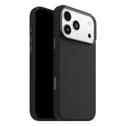 OtterBox Symmetry iPhone 17 Pro Max Back Cover met MagSafe Magneet Leer Zwart