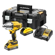 DeWALT DCF900H2T Accu slagmoersleutel 1400Nm 1/2" frictiering 18V XR POWERSTACK 5.0Ah in TSTAK