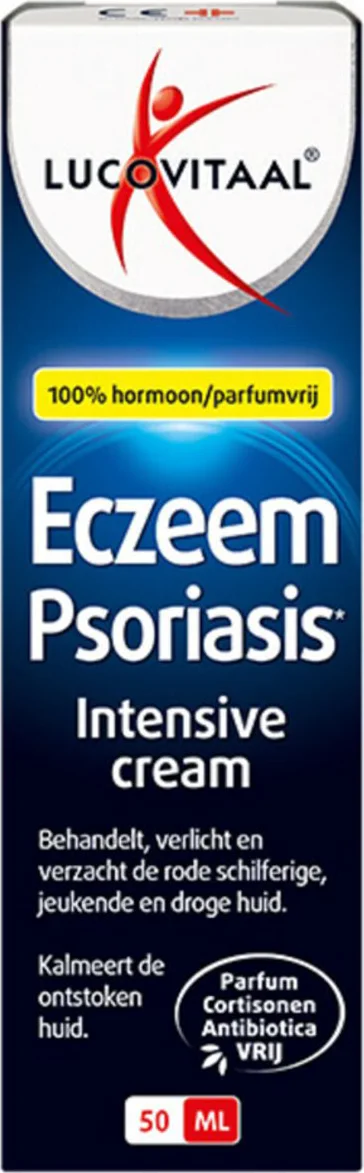 2x Lucovitaal Eczeem Psoriasis Intensieve Creme 50 ml