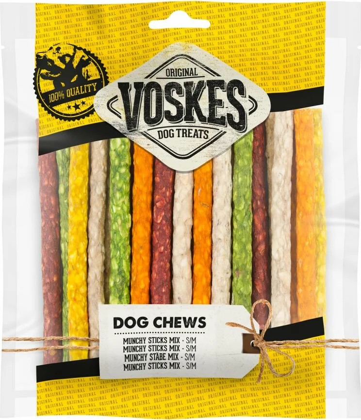 Voskes Munchy Sticks Mix 25 stuks