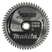 Makita Invalcirkelzaagblad voor Aluminium | Specialized | Ø165mm Asgat 20mm 56T - B-33021