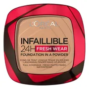 3x L'Oréal Infaillible 24H Fresh Wear Foundation Poeder 220 Sand 9 gr
