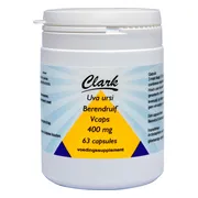 Clark Uva Ursi 400mg Capsules 63CP