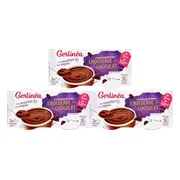 3x Gerlinea Pudding Chocolade 2 Pack 2 x 210 gr