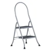 Altrex Cromato huishoudtrap 2-treeds met hoge beugel Silver - 500950