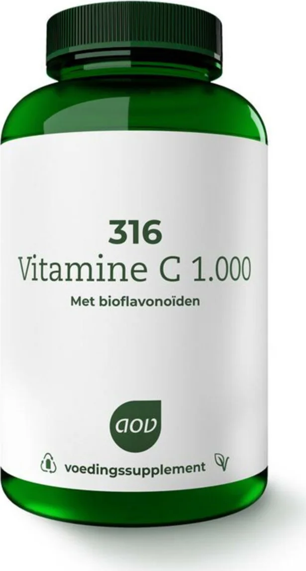 2x AOV Vitamine C 1000 mg 316 180 tabletten