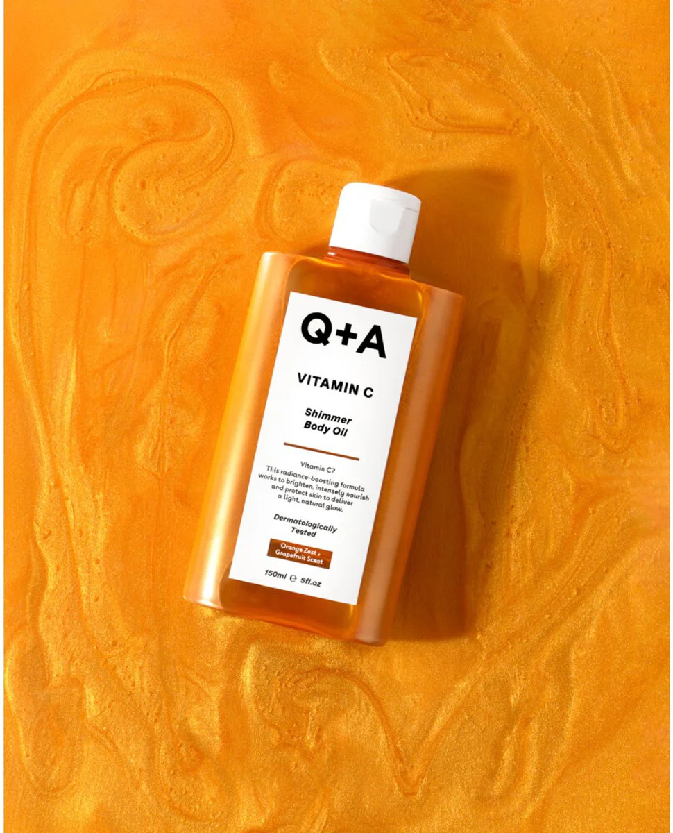 Q+A Shimmer Body Oil Vitamin C 150 ml