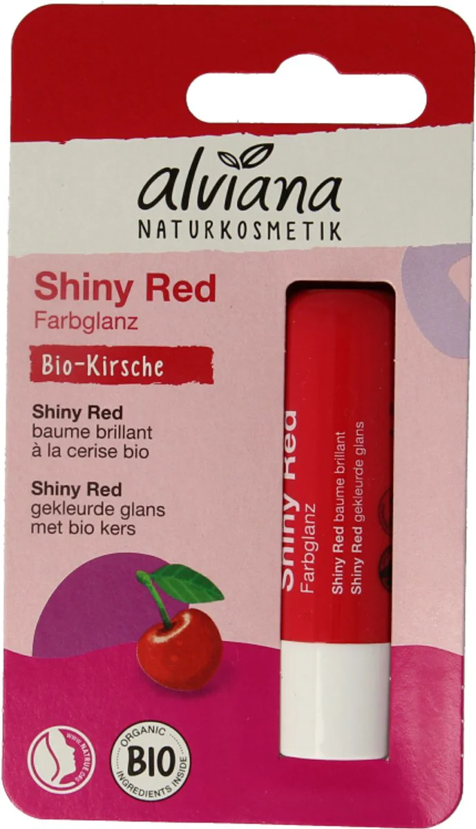 Alviana Lipverzorging Shiny Red 4,5GR