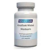 Nova Vitae Knoflook Mistel Meidoorn Capsules 400CP