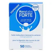 Kerutabs FORTE Lactase Enzym 9200 FCC Tabletten 50TB