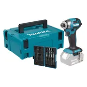 Makita DTD173ZJX2 Accu slagschroevendraaier 180Nm 18V Basic Body in Mbox + Impact Premier bitset