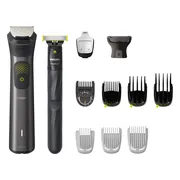 Philips All-in-One Series 9000 MG9540/15 - 13-in-1 - Multigroom - Baardtrimmer - Voor baard lichaam en haar - met OneBlade - Donkergrijs
