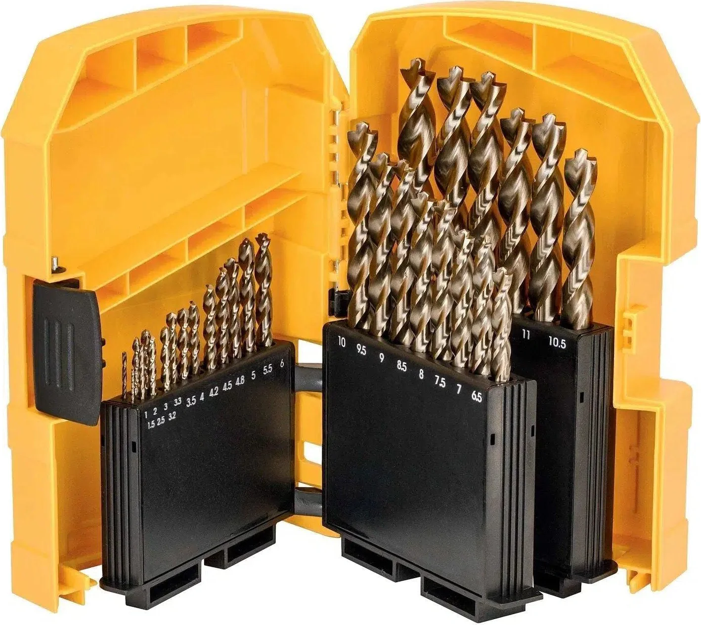 DeWALT DT4957 29-delige HSS E Cobalt Metaalboren Set in Cassette
