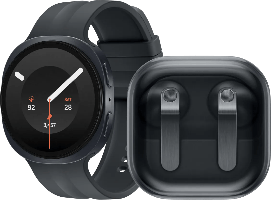 Samsung Galaxy Watch 9 Zwart 44mm + Samsung Galaxy Buds4 Zwart