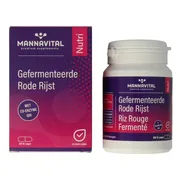Mannavital Gefermenteerde Rode Rijst Capsules 60VCP