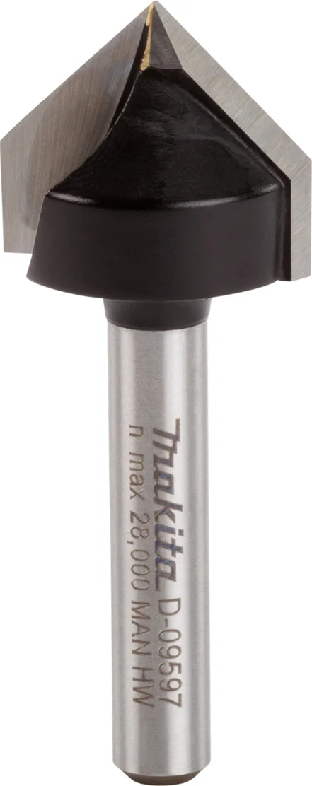 Makita D-09597 V-groeffrees 90° 19,05x15,88mm S6