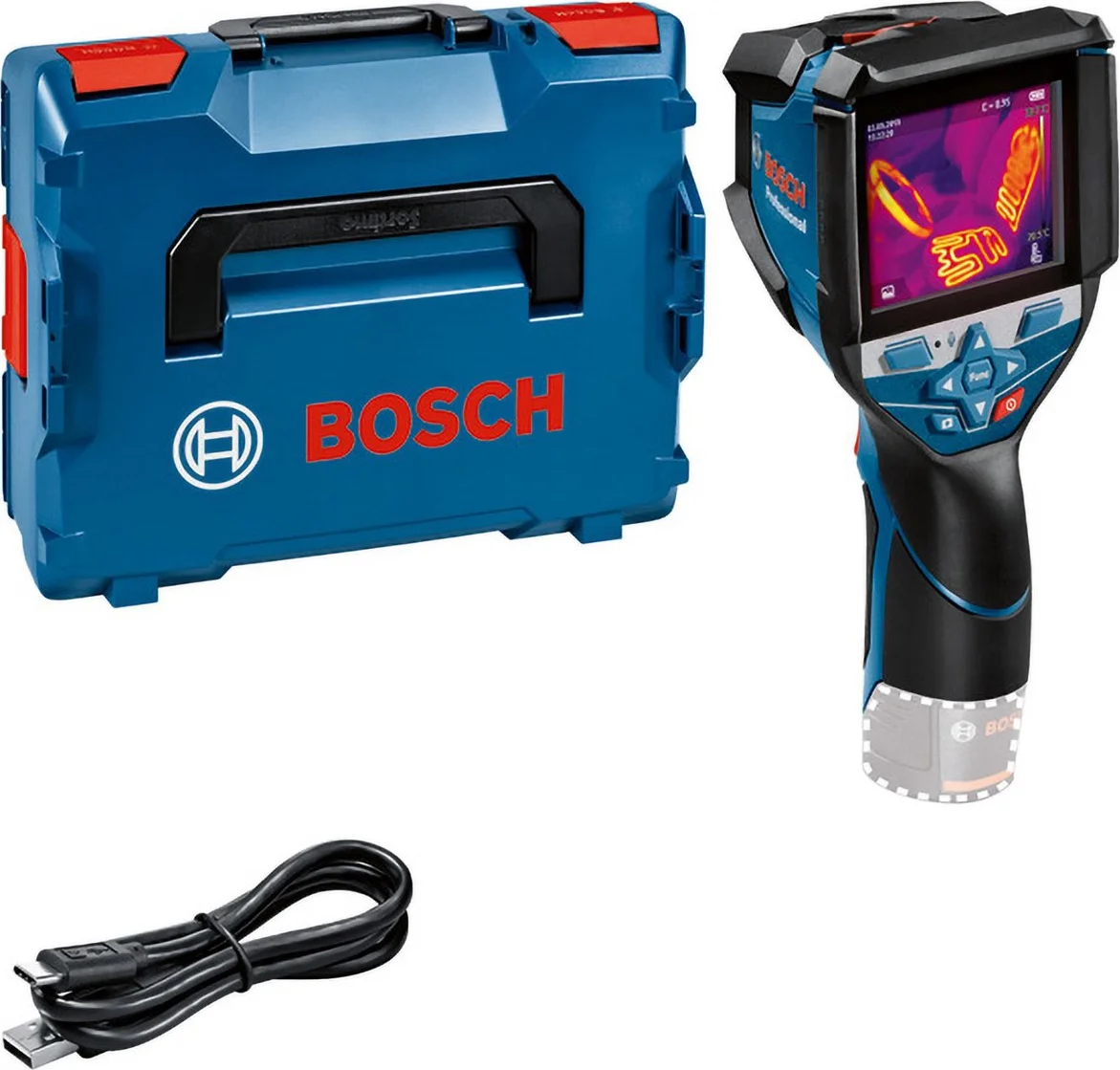 Bosch Professional GTC 600 C Accu thermodetector 12V Basic Body in L-Boxx - 0601083508