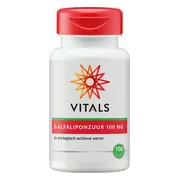 2x Vitals R Alfaliponzuur 100 mg 100 capsules