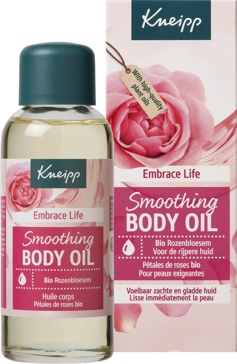 Kneipp Embrace Life Smoothing Body Oil Bio Rozenbloesem 100ML