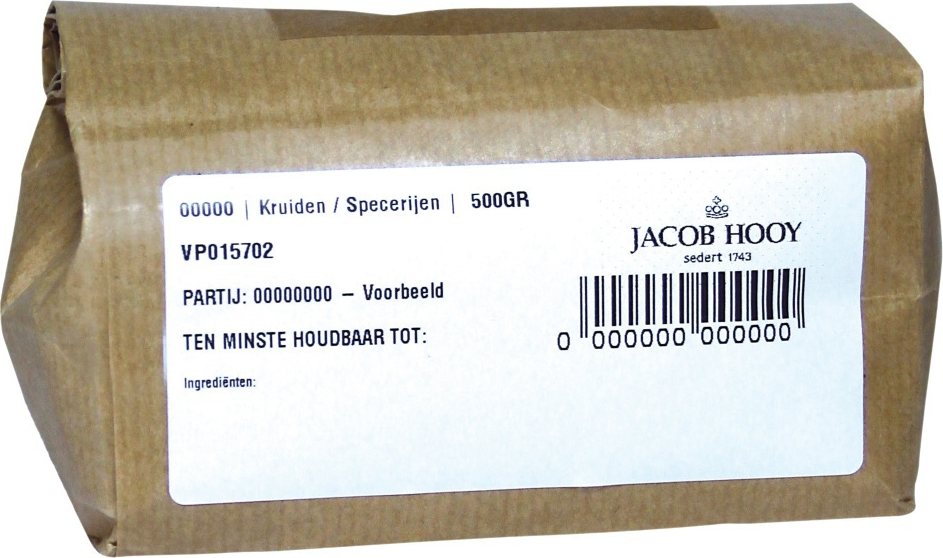 Jacob Hooy Driekleurig Viooltje Gesneden 500GR