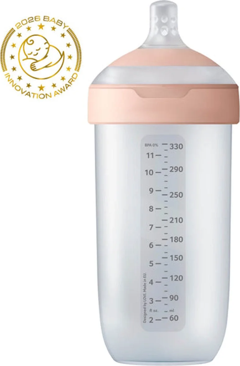 Difrax Lovi Mammafeel Babyfles 330ml