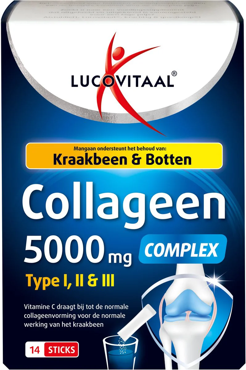 Lucovitaal Collageen Complex 5000mg Sticks 14 stuks