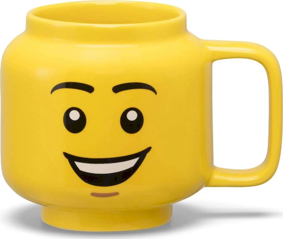 LEGO Kleine keramische mok - vrolijke jongen