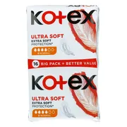 Kotex Ultra Soft Normal Maandverband 16ST