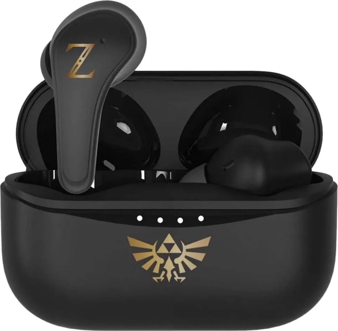 Zelda - draadloze oordopjes | earpods - met oplaadcase - touch control - extra eartips - TWS (zwart)
