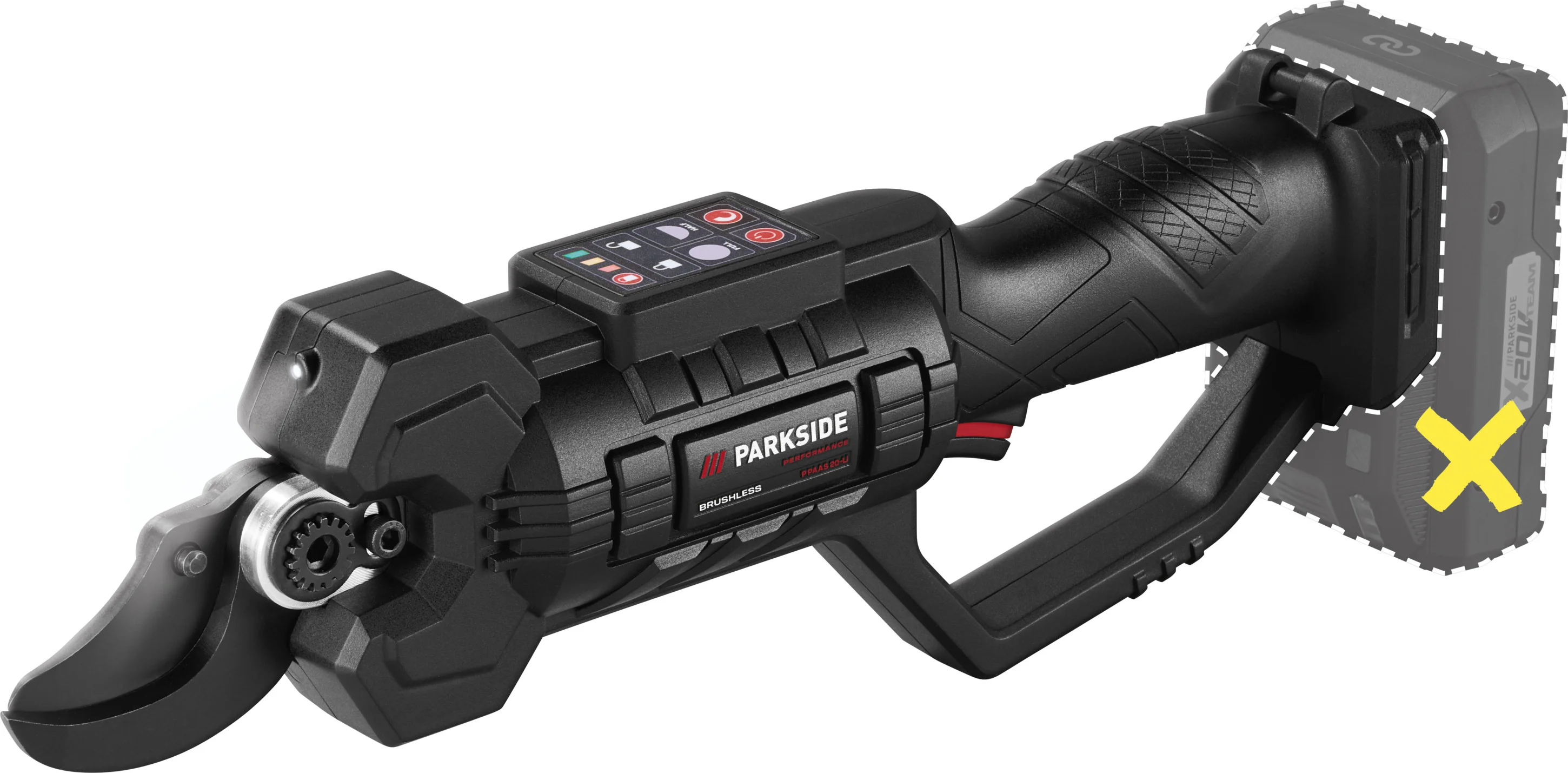 PARKSIDE PERFORMANCE Accu-takkenschaar 20 V zonder accu en lader