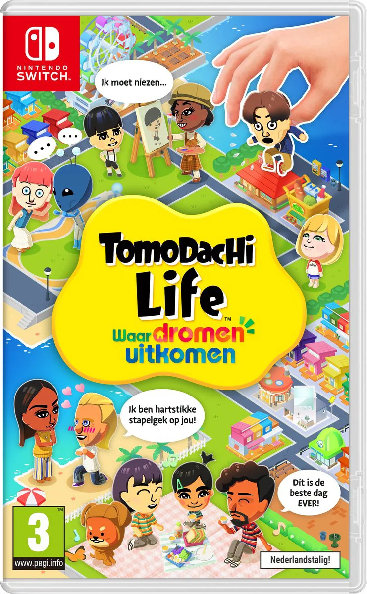 Tomodachi Life Living the Dream Nintendo Switch