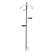Esschert Design - Best For Birds Voederstation - zwart - 52 x 18 x 201 cm