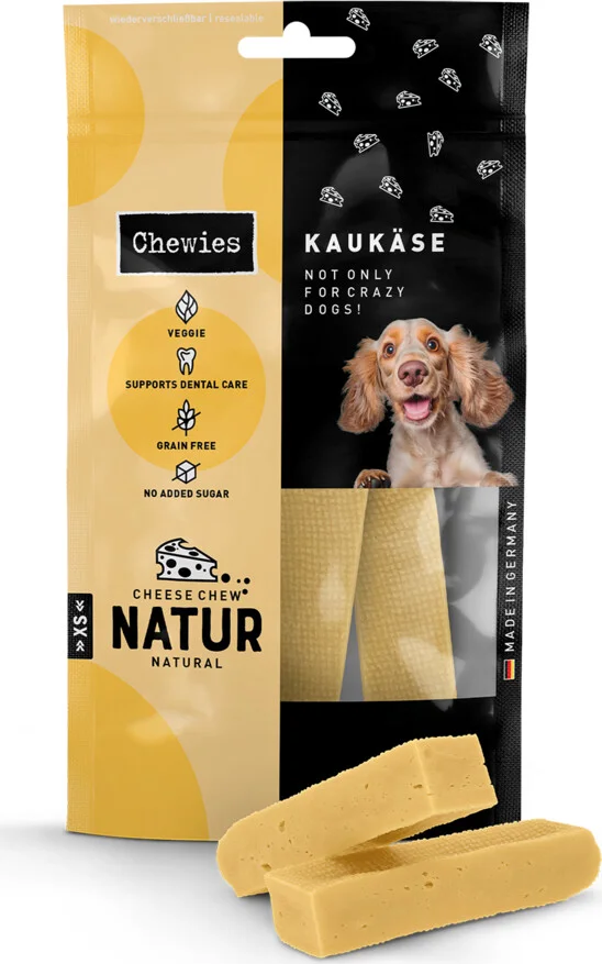 5x Chewies Kaas Sticks Hondensnack XS 80 gr